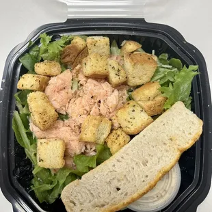 Smoked Salmon Caesar Salad