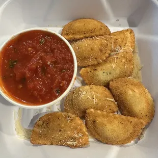 Fried Italian Ravioli