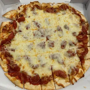 14" Sausage and Pepperoni Pizza
