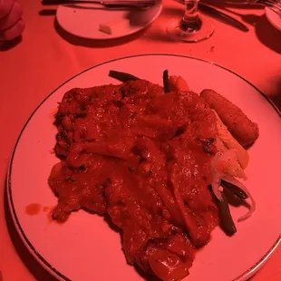 Scalopinni Di Vitello Alla Sicula