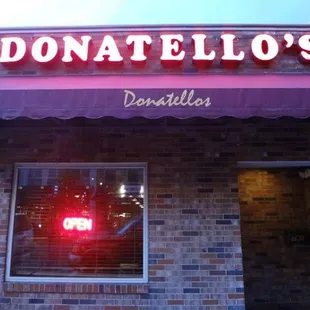 Donatello's storefront located at 791 Philadelphia St. Indiana PA 15701