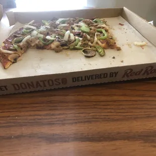 Donato's inside Red Robin (see edge of box)