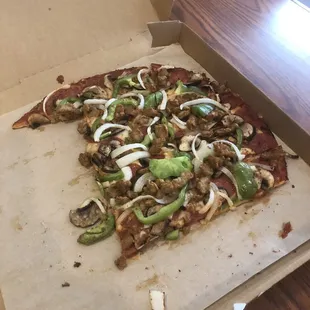 Cut in small squares