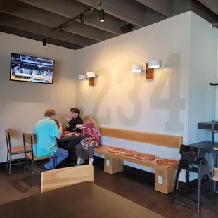 two people sitting at a table
