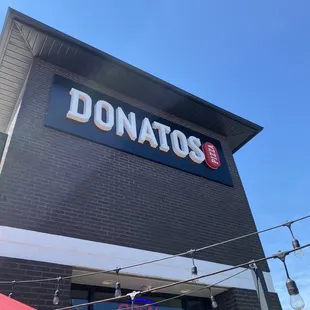 the front of the restaurant