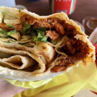 Adobada Burrito