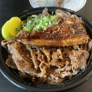 Unagi Beef Don