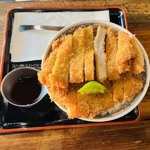 Crispy Tonkatsu Don