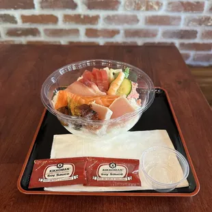 Chirashi bowl - IG @bougiefoodieboi