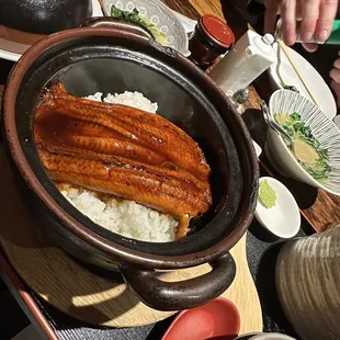 Unagi set for 1