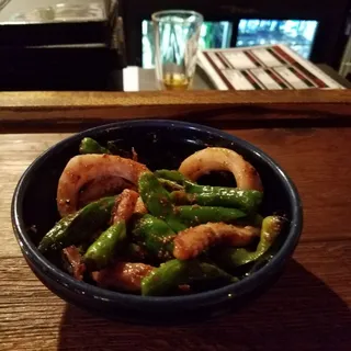 Ika Shishito Mentai Itame