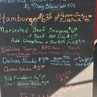 Menu is still in it&apos;s starting stages but it is quite enough to satisfy anyone&apos;s craving for smoky BBQ.