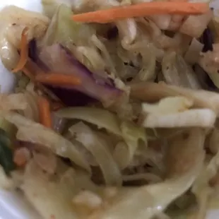 Homemade cole slaw