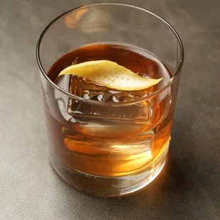 Done Deal Cocktail bar by Troy Guard Old Fashioned