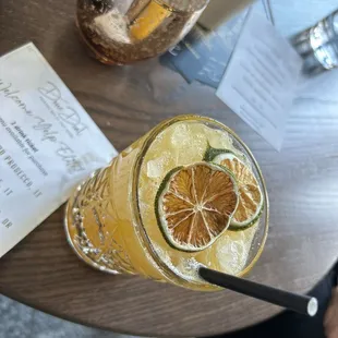 Passion fruit moctail