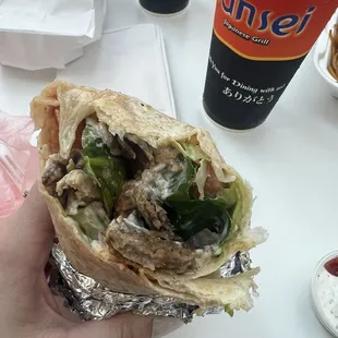 Döner mix wrap