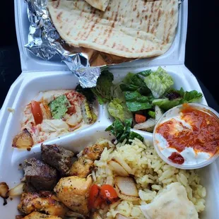 Beef Kabab Plate