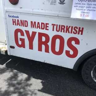 hand made turkish gyros