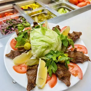 Vegan köfte (çiğköfte )
