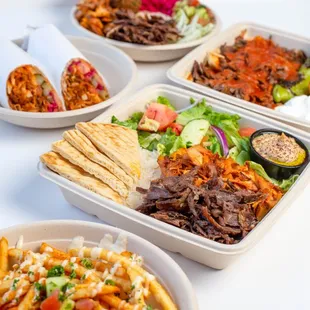 So many delicious options for lunch &amp; dinner at DönerG Turkish and Mediterranean Grill!