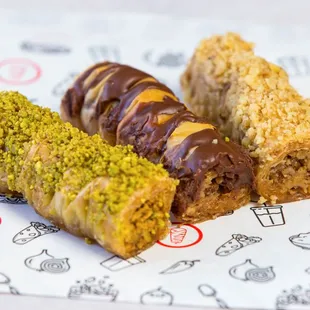 Desserts are always a good idea at DönerG Turkish and Mediterranean Grill.