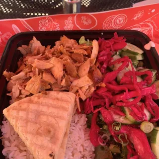 Doner Kebab Rice Plate