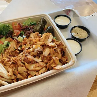 Doner Kebab Salad Plate