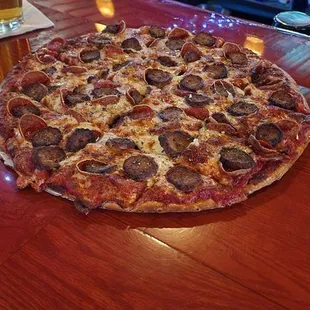 Pepperoni and Sausage