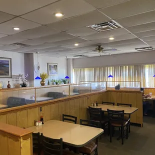 interior, sushi and sashimi