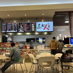 customers sitting at the counter