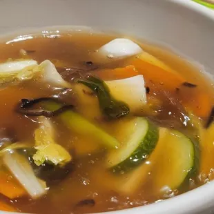 Fried pork w Vegetable Sweet and Sour Sauce