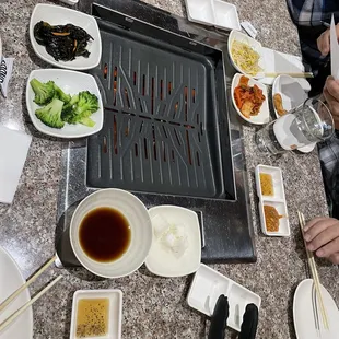 Banchan or Korean side dishes