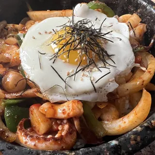 Sizzling Seafood Bibimbap