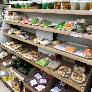 Sweet and savory options ready to go!