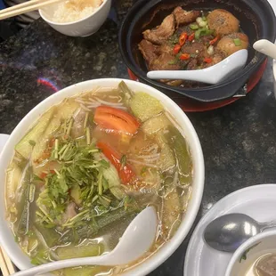 Canh Chua Ca &amp; Thit Kho