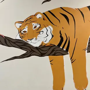 Tigress Mural