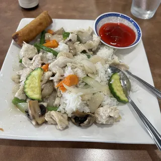 Moo Goo Gai Pan - White Sauce