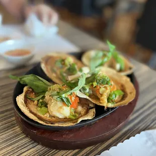 Scallops with Fish Roe