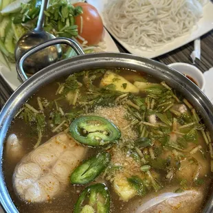 Hot & Sour Catfish Soup