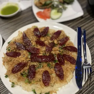 Sausage Crispy Rice