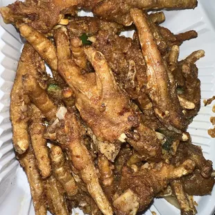 Goi Go Sen Va Chan Ga Chien Gion Va Lau Buoi Bo