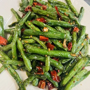 Green bean stir fried 干煸四季豆