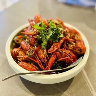 Spicy crawfish