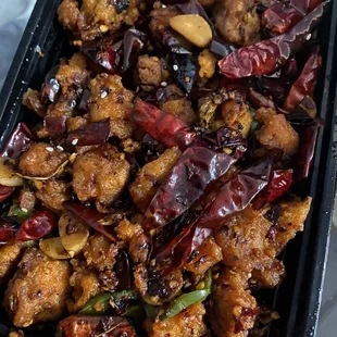 Meizhou Dry Chili Chicken