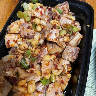 121. Sichuan Diced Chicken