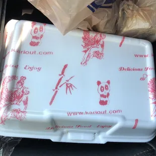 Take out box