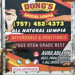LUMPIA (EGGROLL DELIVERY TRUCK)