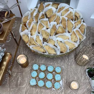 a dessert table