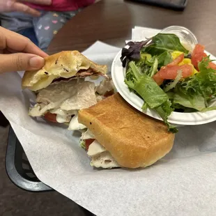 Chicken ranch Panini