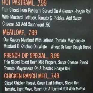 *Prices are subject to change without notice*